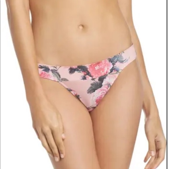 NWT Stance Feline Floral Wide Side Thong - Picture 2 of 7